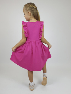 11-184-5 платье для девочки Luneva