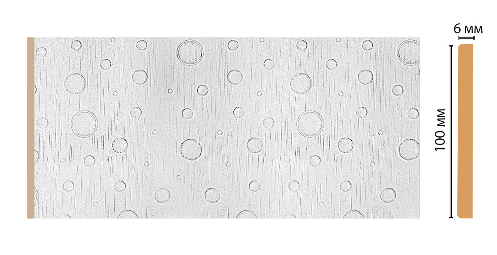 Панель декоративная Decomaster P10-20 99*6*2400мм