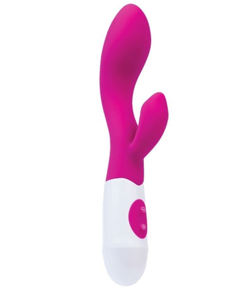 A-toys Fela – вибратор со стимулятором клитора, 20,5 см, ярко-розовый