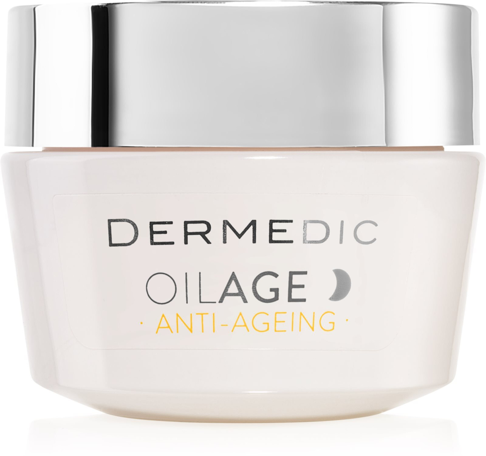 Dermedic Oilage Anti-Ageing - Восстанавливающий ночной крем, восстанавливающий плотность кожи /   50  ml  / GTIN 5901643174545