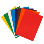 Картон цв. А4 8л. 7цв+1 бел. (Полиграф)
