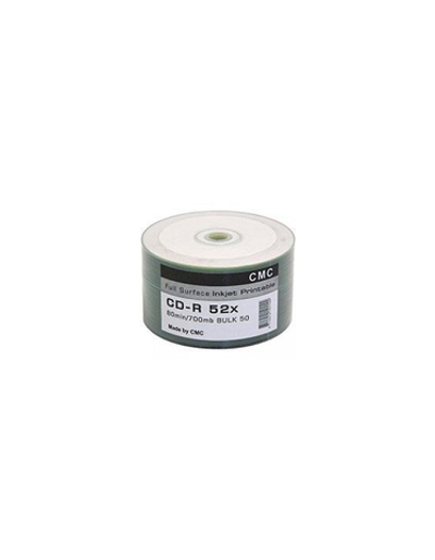 Диски CMC CD-R 80 52x Bulk/50 Full Ink Print