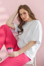 Футболка женская "Оверсайз"