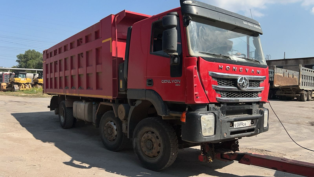 HONGYAN 908 8x4 Самосвал CQ3406HV39 (Дизельный, 8,7 л, 387 л.с., МТ)