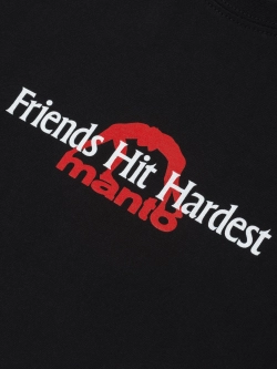 Футболка MANTO NOTHING PERSONAL - чёрная