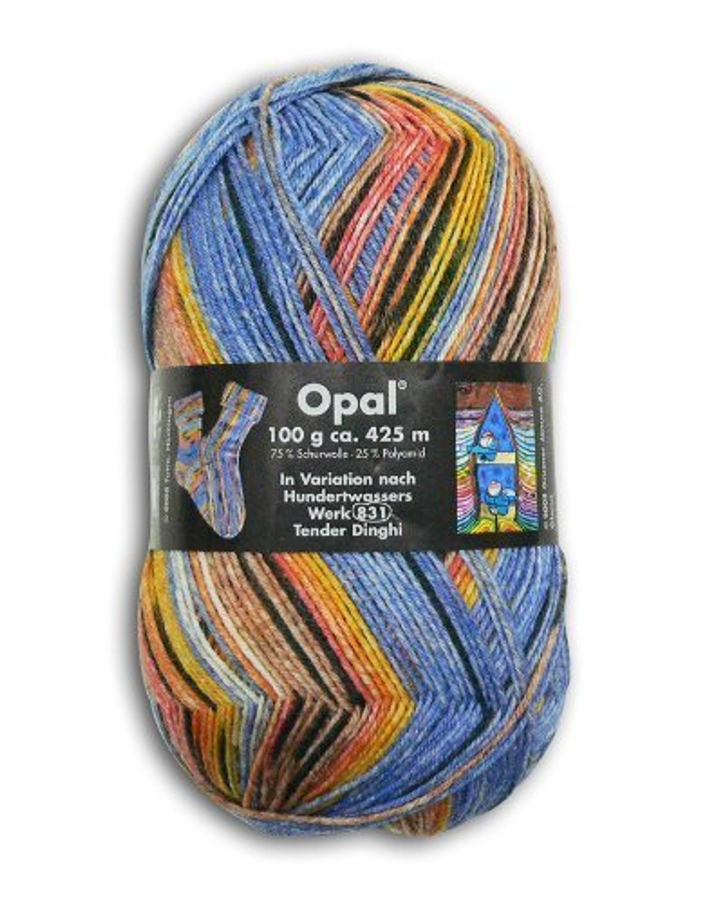 Opal Hundertwasser, цвет 2103 шлюпка