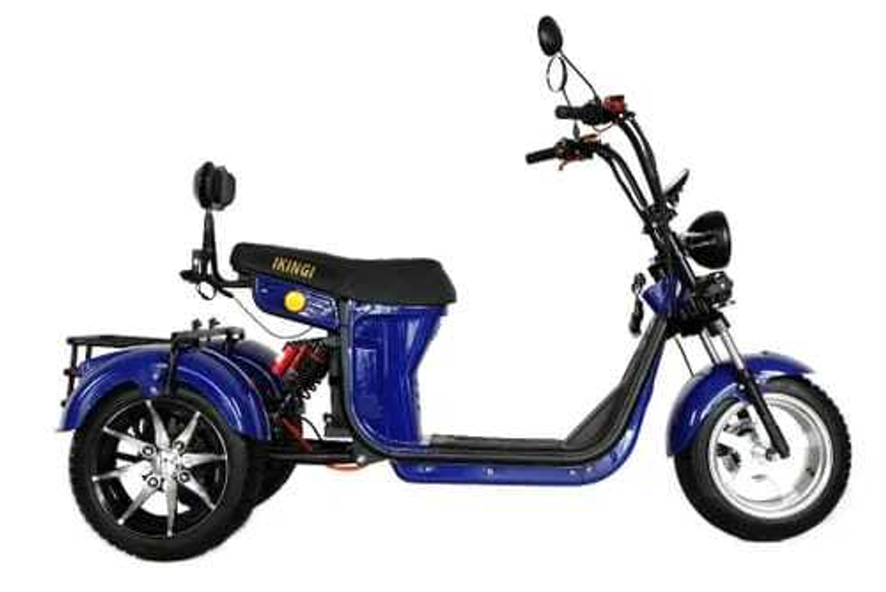 Электро трицикл грузовой IKIN-GI Q-30 3000W, 60V/45AH (синий)