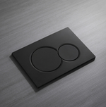 Кнопка смыва для инсталляции механическая WONZON & WOGHAND, Черный матовый (WW-IB232-MB)