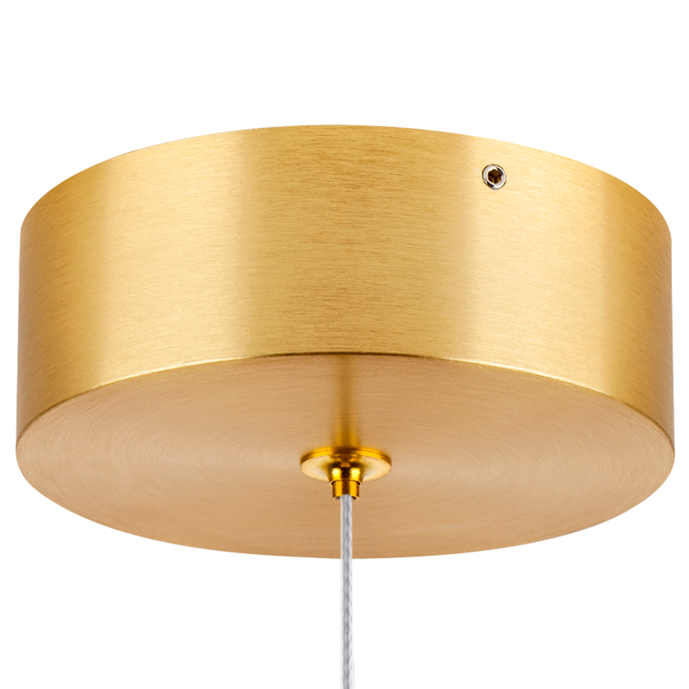 805403 Люстра COLORE LED 1х6W 320LM ЗОЛОТО/ЯНТАРНЫЙ 3000K