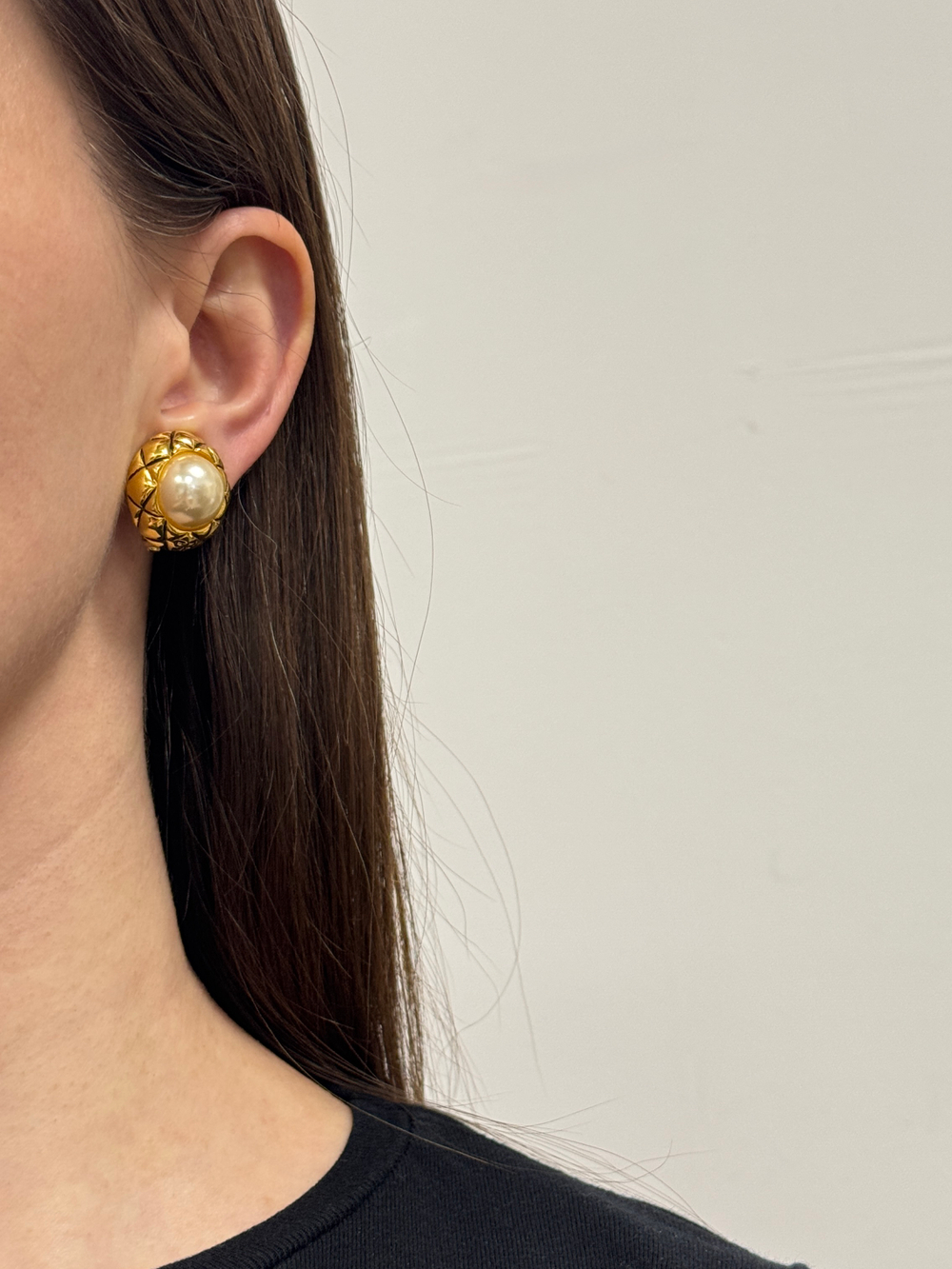 Клипсы с «жемчугом» Sonia Rykiel