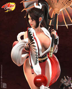 Май Сирануй Mai Shiranui King of Fighters Fatal Fury