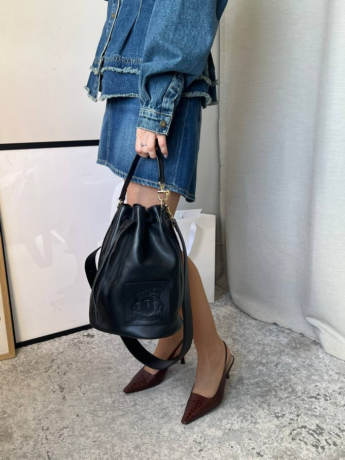 Кожаная новая сумка Trussardi, оригинал