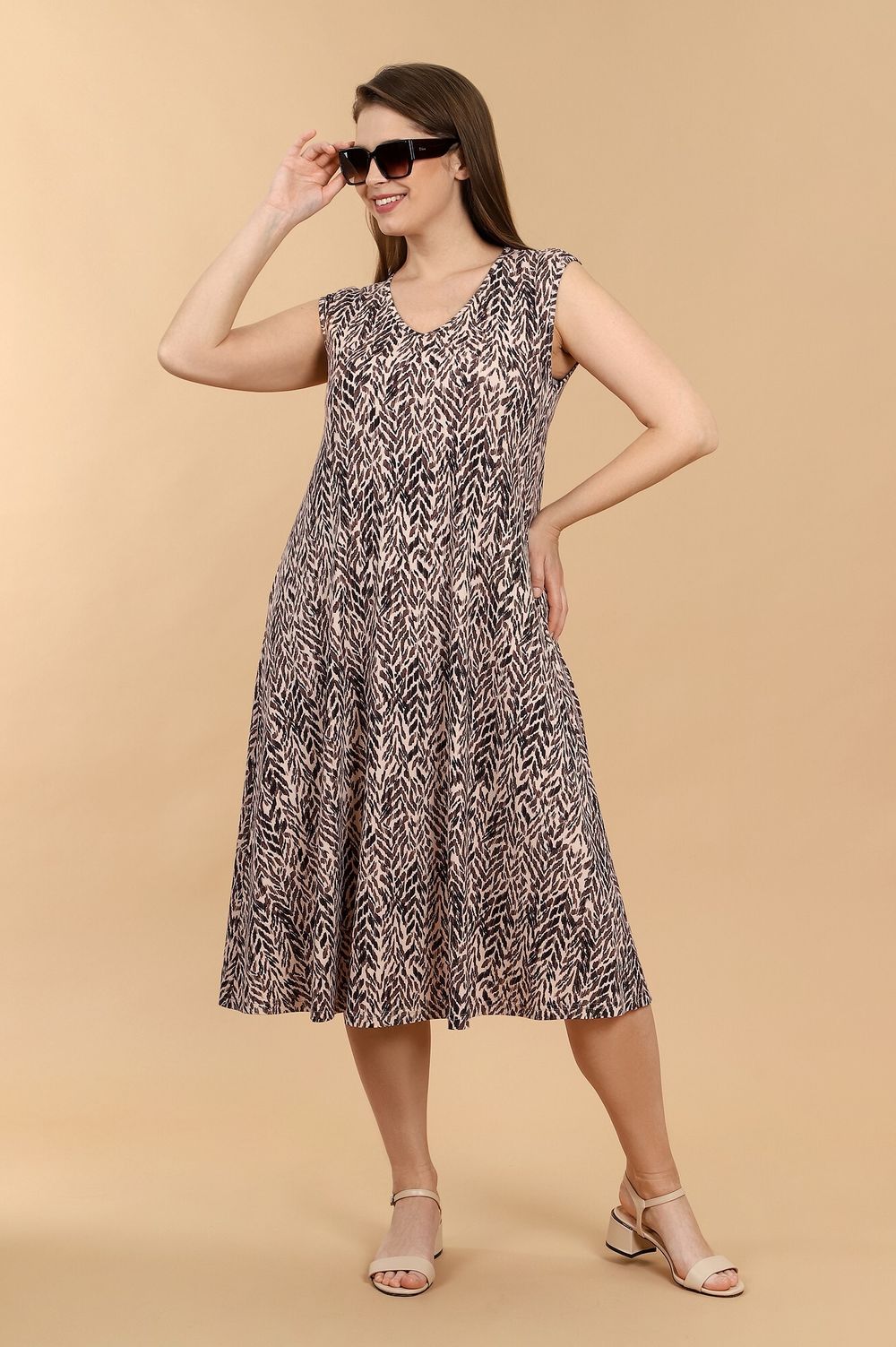 Сарафан Дыхание лета-2 Виотекс БЕЖЕВЫЙ