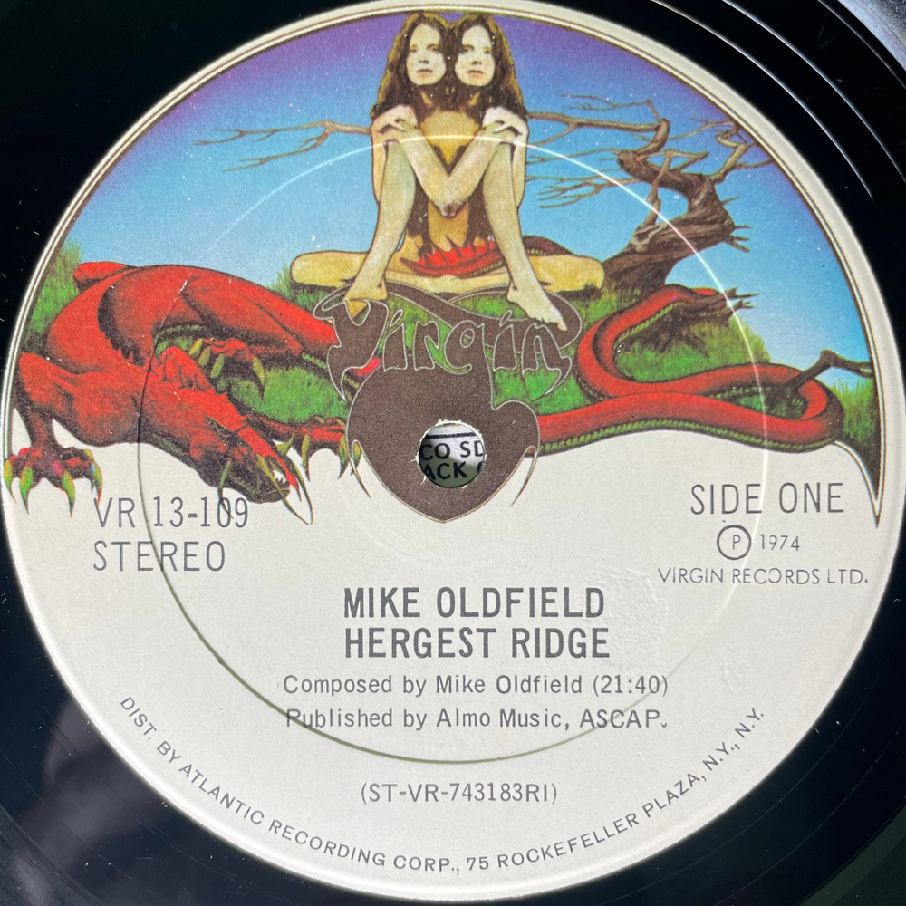 Mike Oldfield ‎– Hergest Ridge (США 1974г.)
