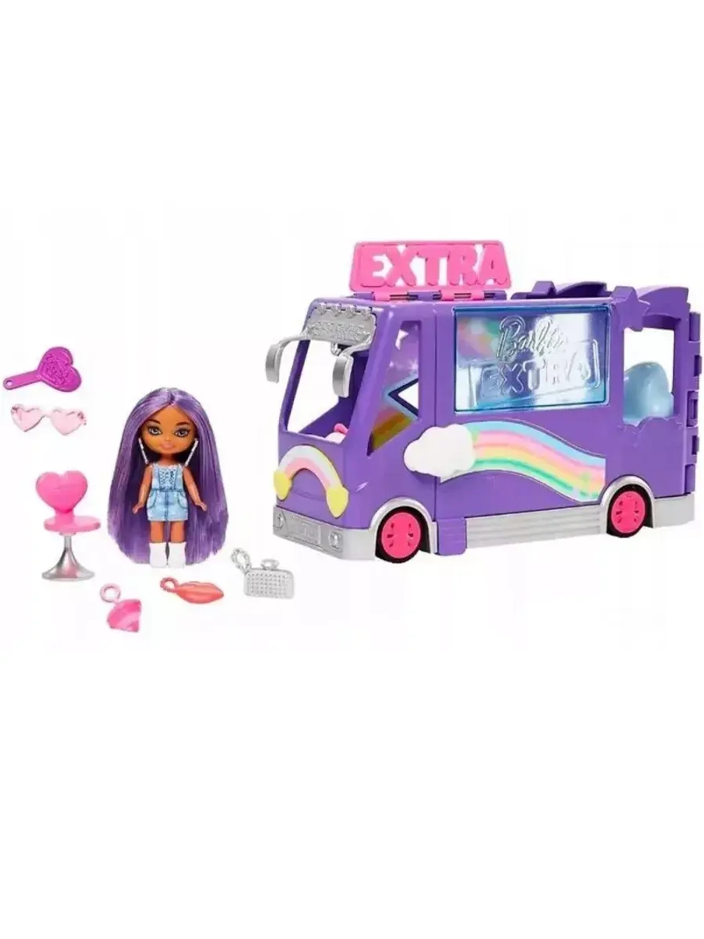 Набор Кукла Барби Экстра Флай Extra Fly Minis Tour Bus HKF84