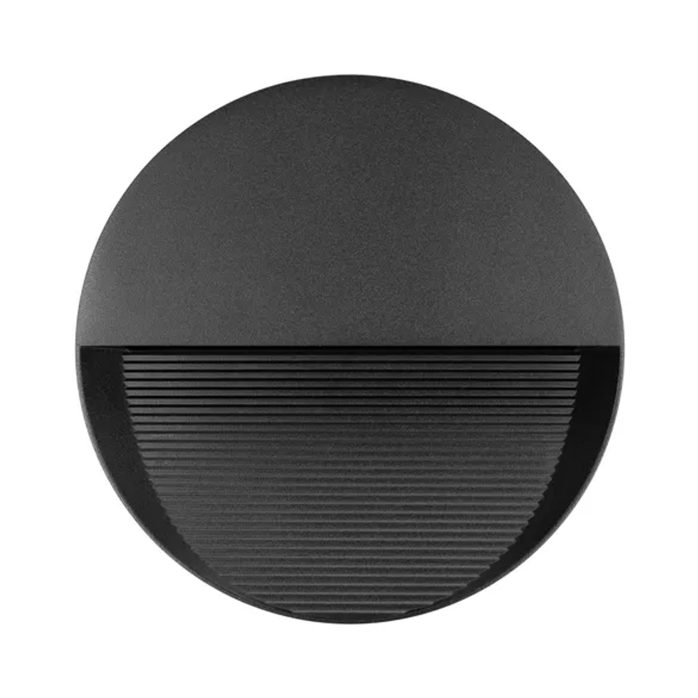 Светильник LGD-RIBONIK-R180-8W Warm3000 (Черный, 50 deg, 230V) (Arlight, IP65 Металл, 5 лет) 056707