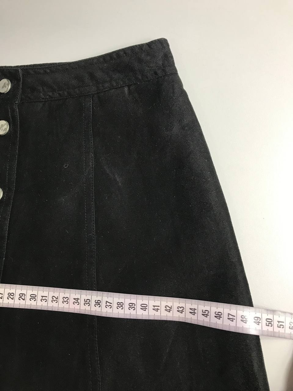 Юбка H&M замшевая, маркировка 34, визуально на 40 размер