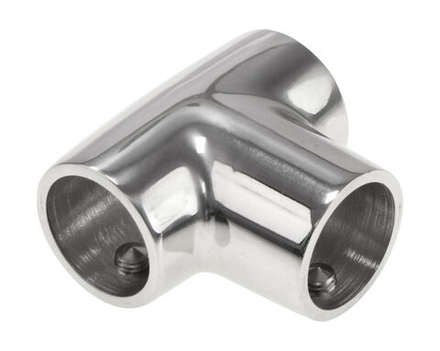 Тройник леера 7/8"(22,2 мм), 90 град
