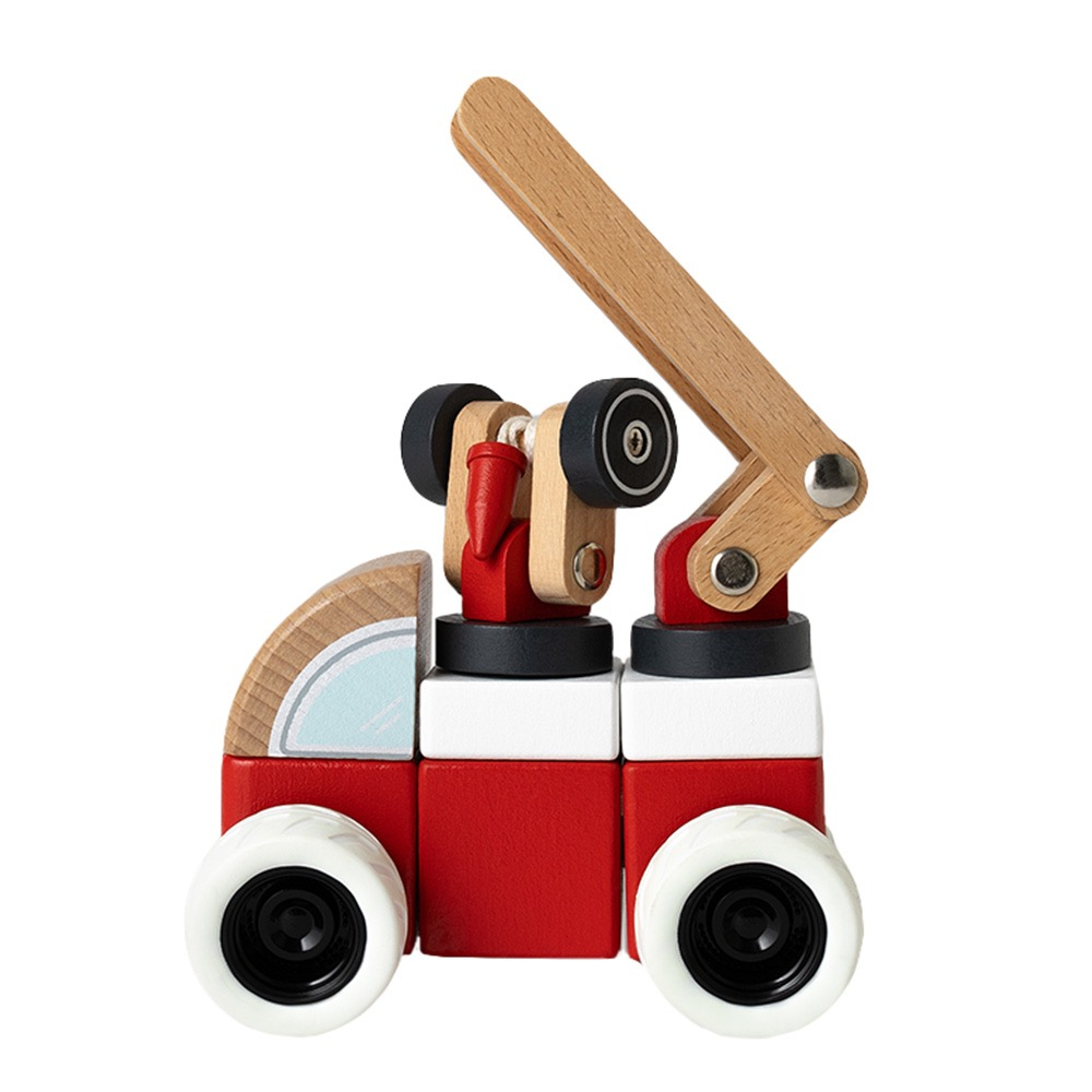 Машинка-конструктор edda, Пожарная машина