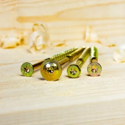 Саморез конструкционный по дереву 8*100 HIMTEX прессшайба