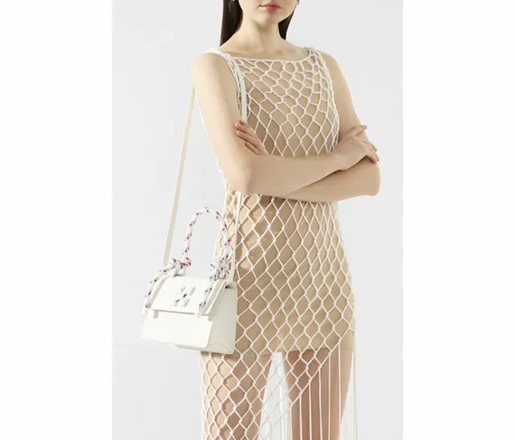 Сумка Off-White 1.4 Jitney белый