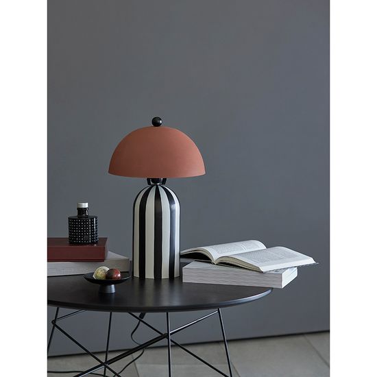Светильник настольный anniken, D25х38 см, терракотовый