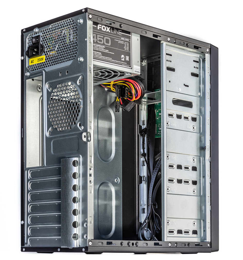 Корпус ATX Foxline FL-301-FZ450R