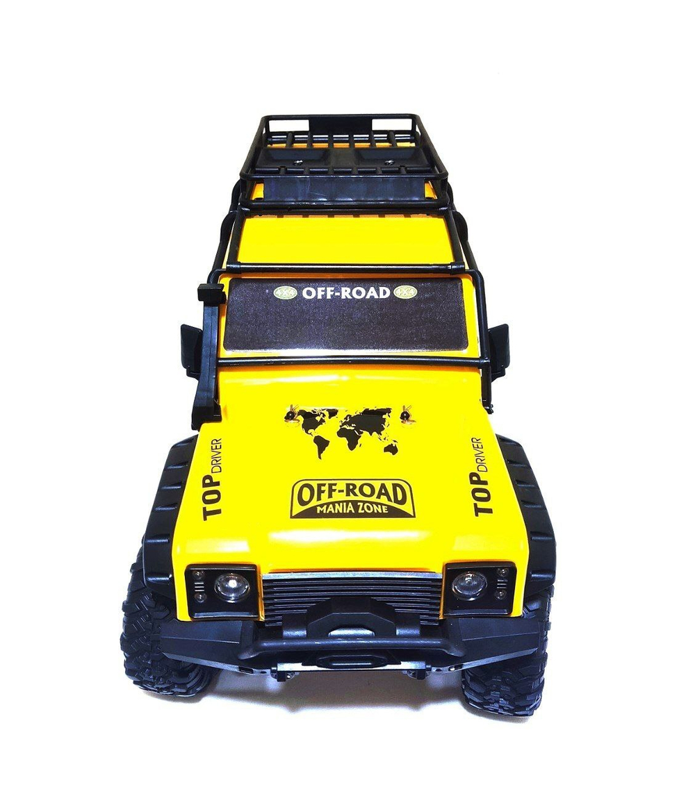 Радиоуправляемый краулер HB Fierce Tiger (47 см, 4WD, 1:10) - HB-ZP1005 желтый