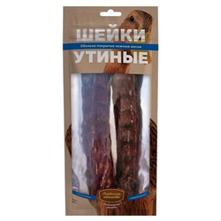 Деревенские Лакомства д/собак Шейки Утиные, 90гр