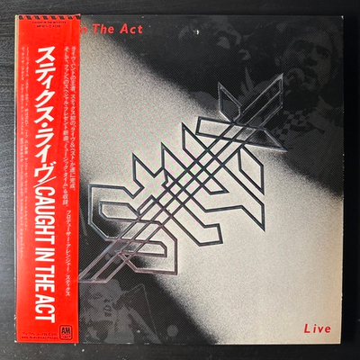 Styx ‎– Caught In The Act Live (Япония 1984г.)
