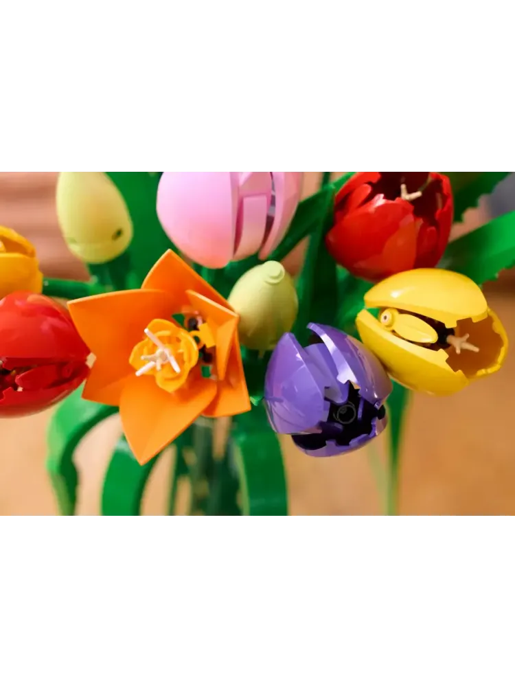 Конструктор Botanical Collection 11501 Букет тюльпанов