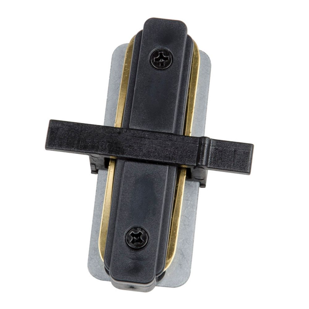 UBX-Q123 R11 BLACK 1 POLYBAG Соединитель для 2-х шинопроводов типа R, прямой внутренний. Однофазный. Черный. ТМ Volpe