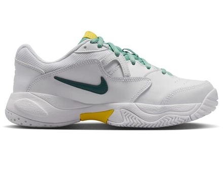 Детские теннисные кроссовки Nike Jr Court Lite 2 - white/dark atomic teal/healing jade