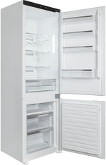 Встраиваемый двухкамерный холодильник Hyundai HBR 1786