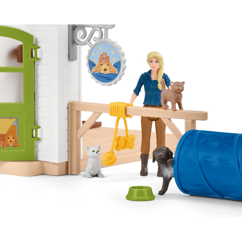Schleich Farm World - Отель для животных с аксессуарами 42607