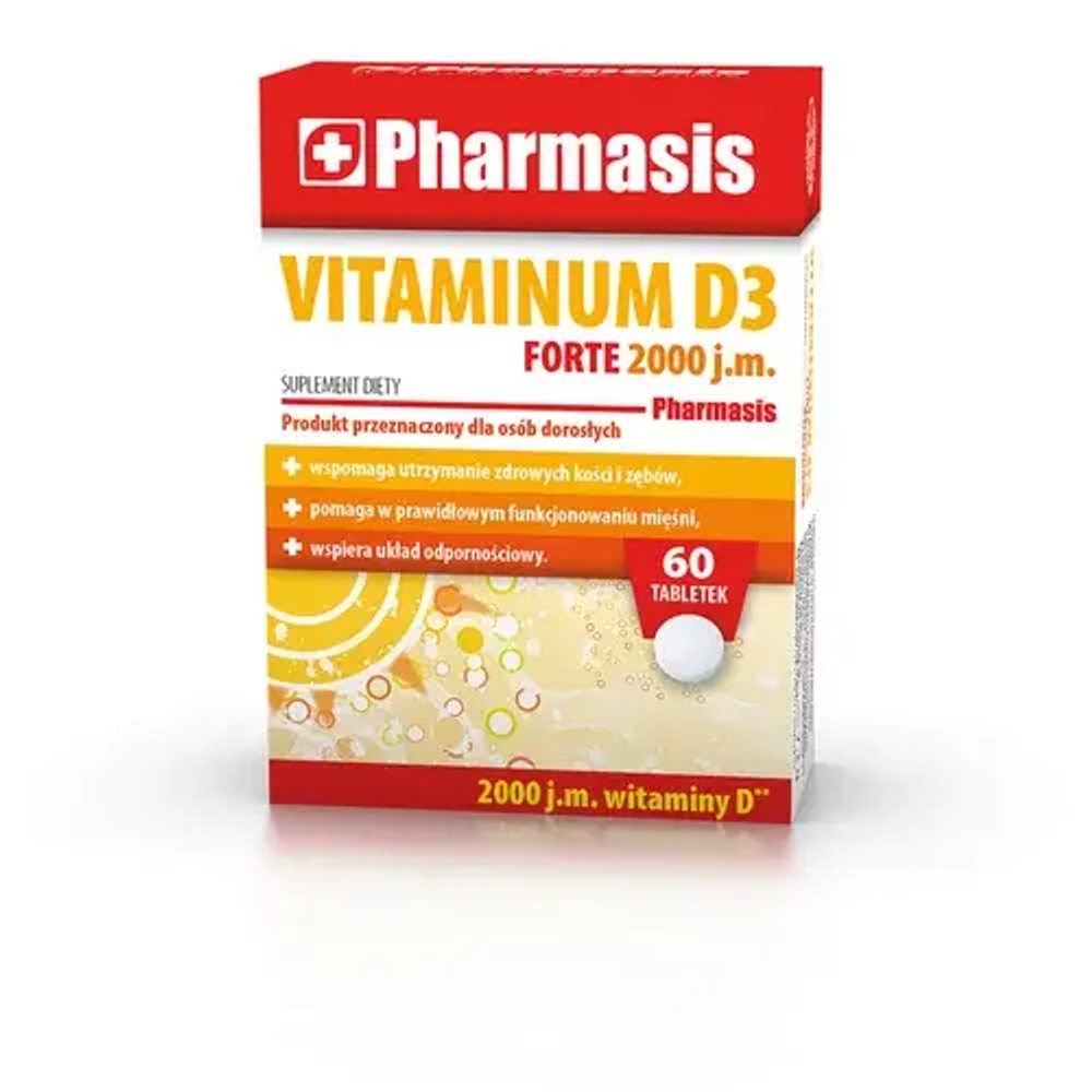 Pharmasis Vitaminum D3 Forte 2000 - 60 таблеток