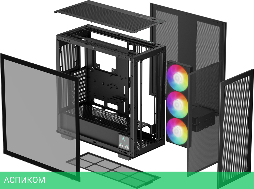 Корпус DeepCool Morpheus E-ATX без БП черный (R-MORPHEUS-BKAPA1-G-1)