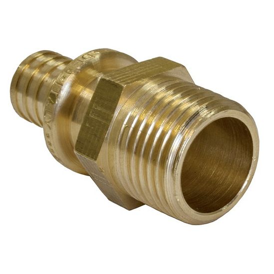 Муфта Hoobs 25(3.5) x 3/4" с НР наружной резьбой аксиальная (HB-PEXNN-253534)