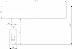 Плата декоративная для трека Elektrostandard Esthetic Magnetic a065432