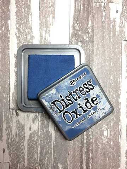 Distress Oxide Pad. Faded Jeans