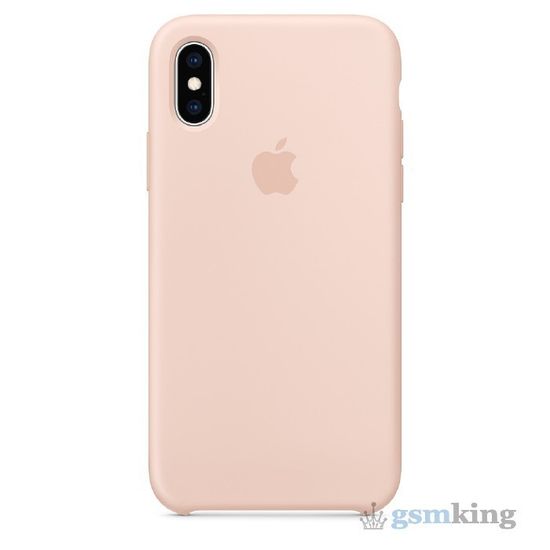 Silicone Case iPhone X/XS Pink Sand «Розовый песок»