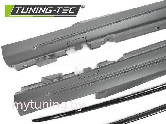 Накладки на пороги для Mercedes C W205