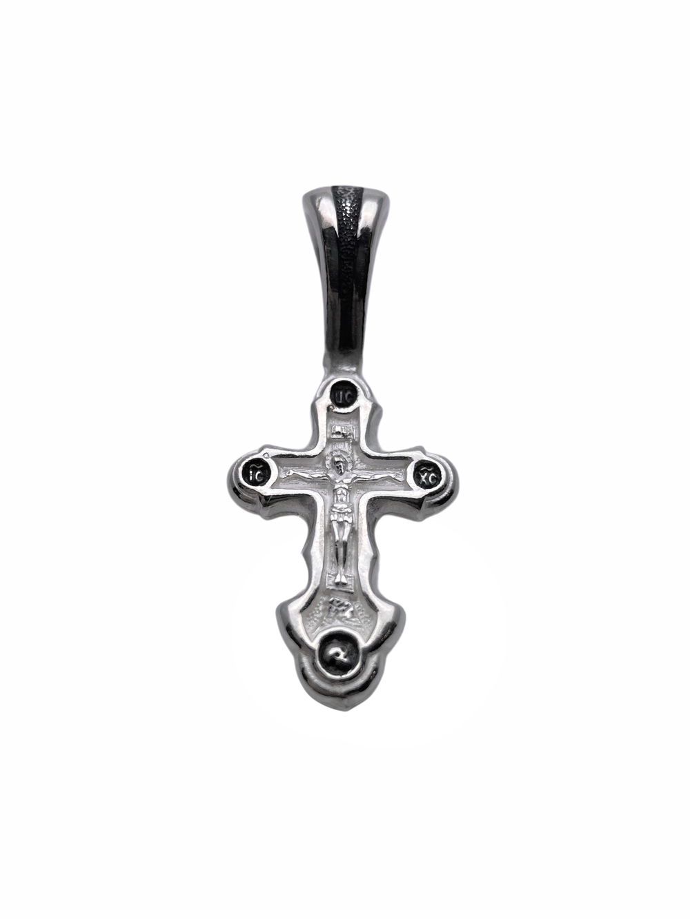 Крест из серебра/Чернение