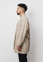 Шапан льняной OYU TOLQYN BEIGE