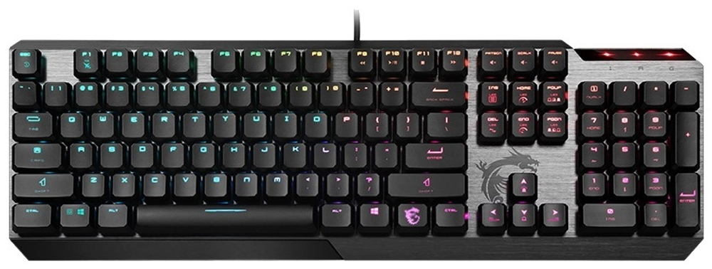 Клавиатура MSI Vigor GK50 Low Profile черный