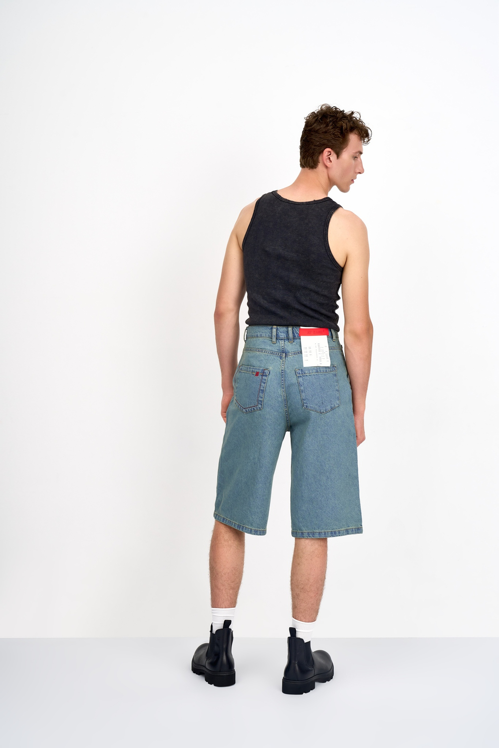 Джинсовые шорты мужские бермуды Men BERMUDA Shorts Green