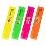 Набор текстовыделителей 4 НЕОНОВЫХ ЦВЕТА, STAFF "EVERYDAY HL-707", линия 1-5 мм, скошенный наконечник, 152548