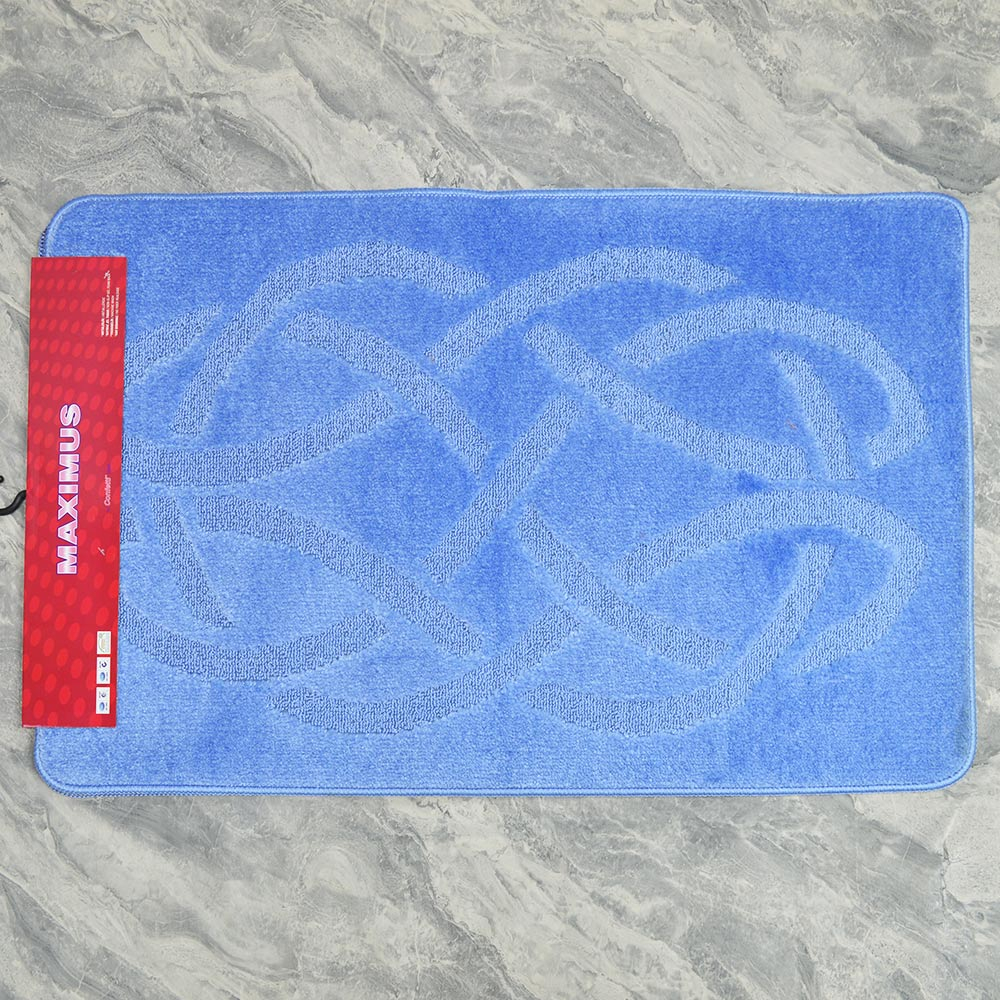 Коврик MAXIMUS 2шт 60*100/50*60см, 2509 BLUE