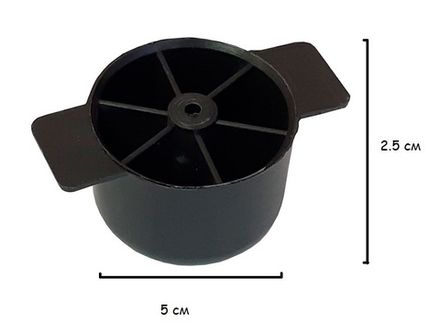 Опора с ушами Н25 пластик