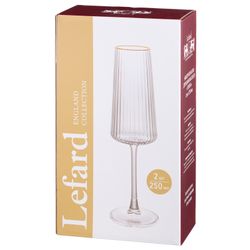 НАБОР БОКАЛОВ ДЛЯ ШАМПАНСКОГО "PERFO" ИЗ 2 ШТ. 250 МЛ